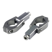 Zeta Armour Replacement Clamps for 22.2mm (7/8") Handlebars