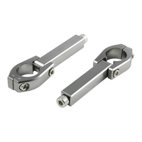 Zeta Armour Replacement Long Extension Clamps for 22.2mm (7/8") Handlebars