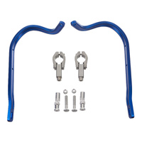 Zeta Armour Handguards Bent for 28.6mm Handlebars - Blue