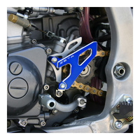 Zeta Drive Cover- Honda CRF250R '04-'09  CR250R '02-  Yamaha YZ125 '06- - Blue