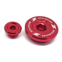 Zeta Engine Plug Set - Suzuki RM-Z250 ('07-)  RM-Z450 ('05-) - Red