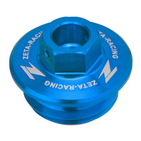 Zeta Oil Filler Plug - KTM / Husqvarna - Blue