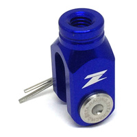 Zeta Rear Brake Clevis - Kawasaki KX / KLX  Suzuki RM / DR-Z400 - Blue