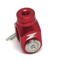 Zeta Rear Brake Clevis - Yamaha YZ / YZF  Suzuki RM-Z450 ('05-'17) - Red