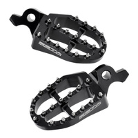 Zeta Aluminium Foot Pegs - Yamaha YZ ('23-) - Black