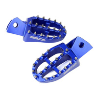Zeta Yamaha WR250R/X 07-20 Blue Aluminium Foot Pegs