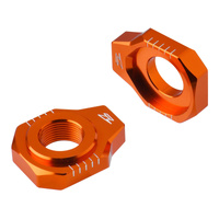 Zeta Rear Axle Block - KTM SX / XC ('23-)  EXC / XC-W ('24-) - Orange