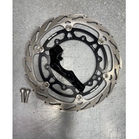 (USED) Moto-Master KTM EXC '20-23' Supermoto Flame Floating Racing Disc and Bracket -320mm