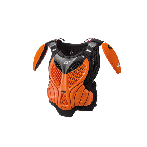 Kids A5 Alpinestars KTM Body Protector [Colour: Orange] [Size: S/M]